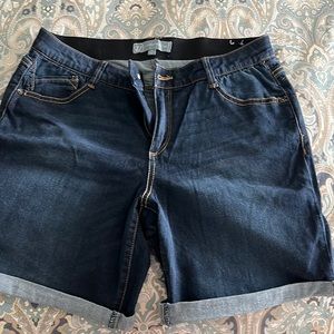 Wit & Wisdom Stretch Denim Shorts